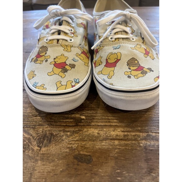 Vans Authentic Disney Winnie Pooh Bear All Over Print Sz Men’s 11.5 EUC main image 7